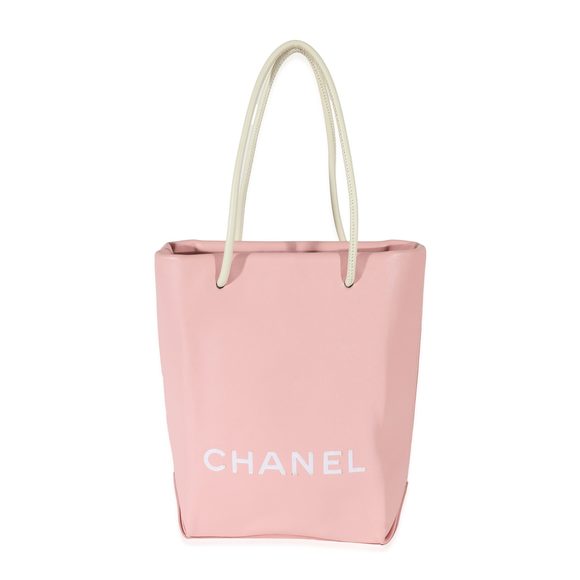 Chanel Pink Calfskin Essential Tote - Picture 1 of 7